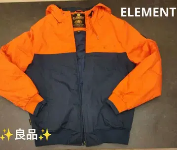 ELEMENT 나일론 자켓 오렌지&네이비 M