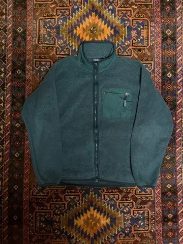 파타고니아 플리스 자켓 L 다크 그린 USA제