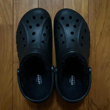 crocs 블랙 클로그 샌들 10/12