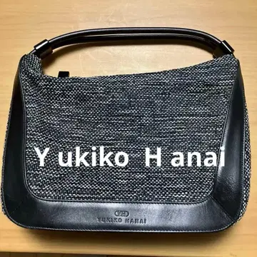 Yukino Hanai 핸드백 블랙 그레이