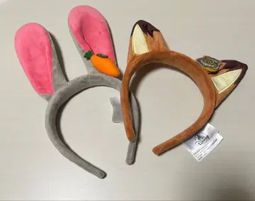 상하이 디즈니랜드 머리띠 주토피아