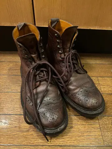 빈티지 가죽 부츠