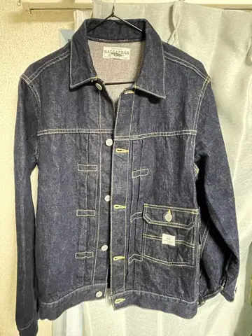 사사프라스 데님 자켓 남성용 M 사이즈
