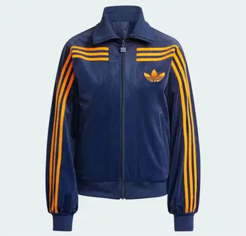 adidas 네이비 오렌지 저지