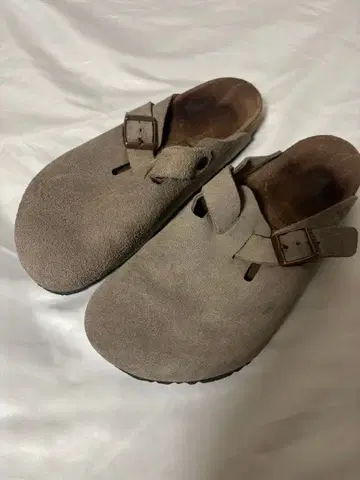 버켄스탁 보스턴 샌들 [ 42 ] 27cm 베이지 토프