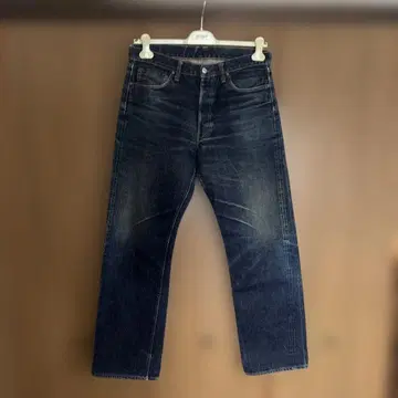 DENIME 다크 블루 스트레이트 데님