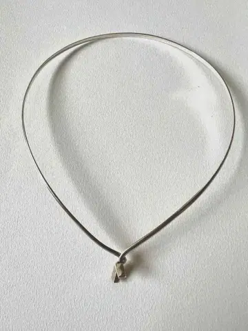 925 실버 드롭형 초커