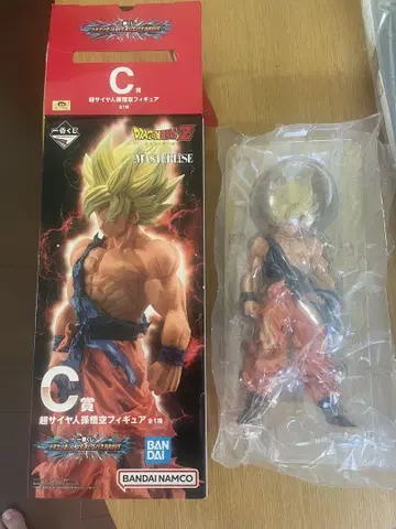 제일복권 초사이어인 손오공 피규어 C상 BANDAI 새상품급