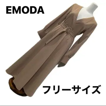 EMODA 에모다 카슈쿨 원피스 맥시 원피스 벨트 포함 프리