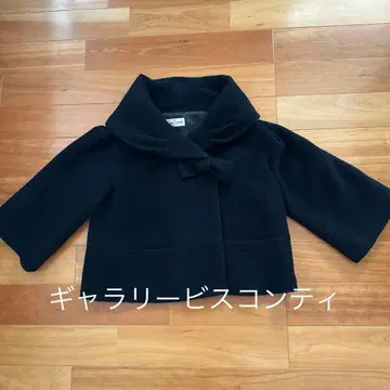 갤러리 비스콘티 숏코트 블랙