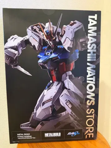 [ 미개봉 ] 메탈빌드 스트라이크 건담 헬리오폴리스 롤 아웃 ver.
