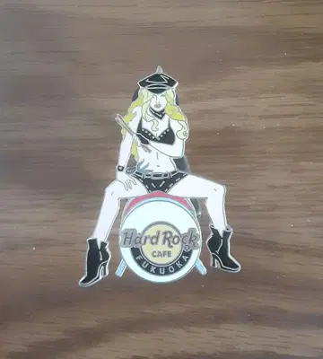 하드록 카페 Hard Rock Cafe 드럼 핀 배지 pin