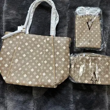 FIRANO VITA 로고 프린트 토트백 & 백 인 백