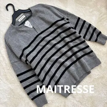 [ MAITRESSE ] 미사용 새상품 니트 그레이 야마다야