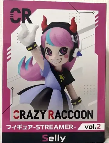 GIGO Crazy Raccoon 피규어 세리 selly CR