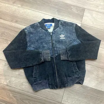 adidas 빈티지 데님 아우터 자켓