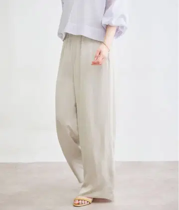 IENA 새틴 이지 팬츠 36