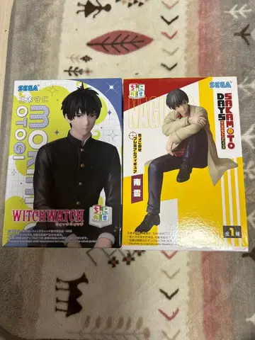 SEGA 나구모 오토키 모리토 피규어 2체 세트