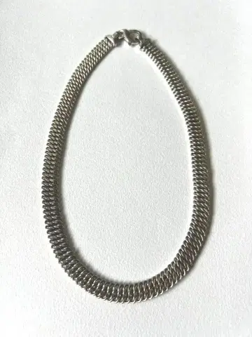 실버 925 체인 목걸이 (랍스터 잠금장치)