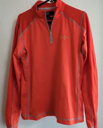 빅 Callaway X Series 오렌지 L 사이즈 상의