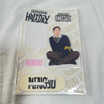 세븐틴 holiday 팬미팅 아크릴 스탠드 민규