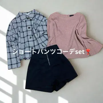 [ 묶음 판매 ] 가을 숏팬츠 코디 set