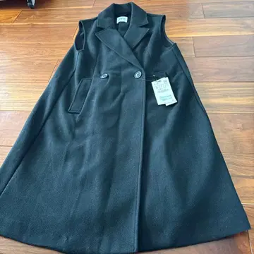 ZARA 블랙 더블 브레스트 베스트 S 사이즈