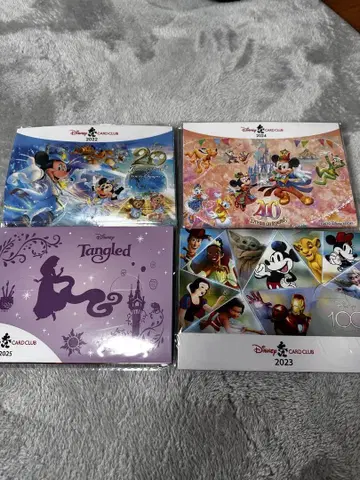 Disney Card Club 핀 배지 세트