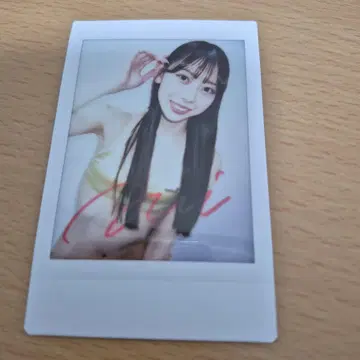 이치노미야 루이 친필 사인 폴라로이드