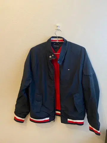 TOMMY HILFIGER 나일론 블루종