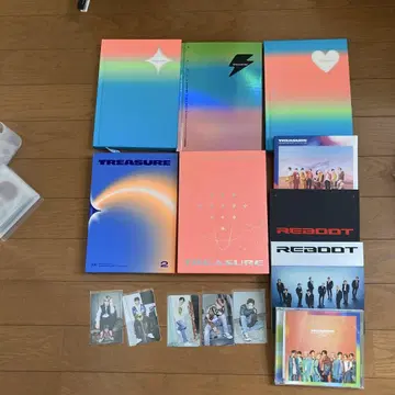 TREASURE REBOOT CD 세트 포토 카드 포함