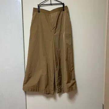 레킵 요시에 이나바 베이지 와이드 팬츠 밴딩