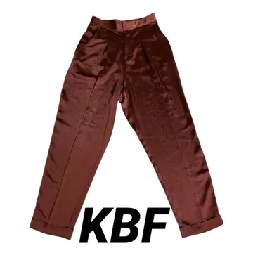 [ KBF ] 레드 브라운 슬랙스 사이즈 38