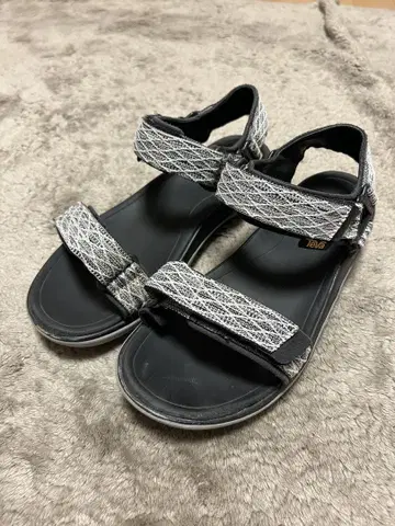 Teva 스포츠 샌들 블랙/그레이 27cm