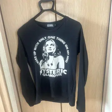 HYSTERIC GLAMOUR 블랙 긴팔 티셔츠 S