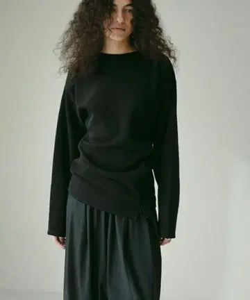 ETRE TOKYO 더블 페이스 디자인 풀오버 새상품급