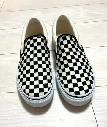 [새상품] VANS 반스 슬립온 체커 28cm