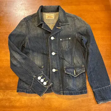 LEVI STRAUSS & CO. 다크 블루 데님 자켓 여성용 M