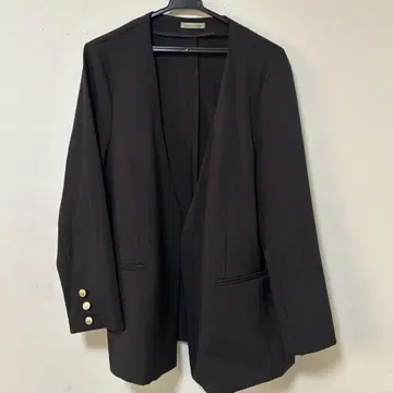 Ordentlich 노카라 자켓 블랙