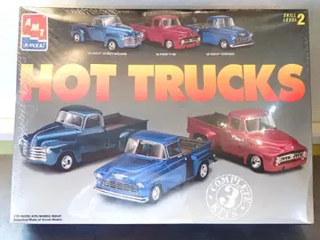 AMT ERTL HOT TRACKS 프라모델 COMPLETE 3 KITS