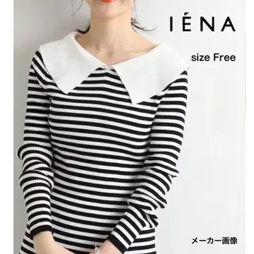 IENA 이에나 SESIA3*3 리브 칼라 니트 풀오버