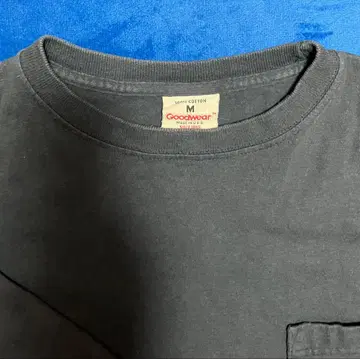 GOODWEAR 롱 슬리브 포켓 T셔츠 MADE IN USA