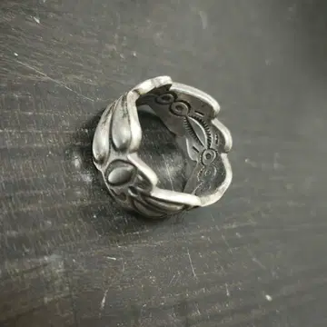 navajo IRAY adakai w-stamp ring INDIAN