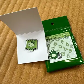 오사카 간사이 박람회 일본관 키티 핀 배지 네오플라길라리아 조류