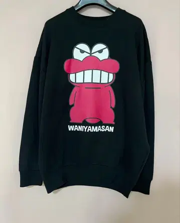 WANiyAMASAN 맨투맨 M 사이즈 블랙