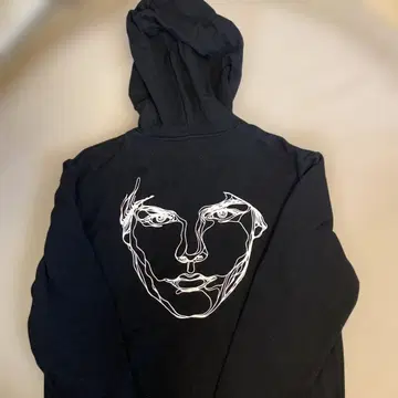 AVICII H&M 블랙 집업 후드티