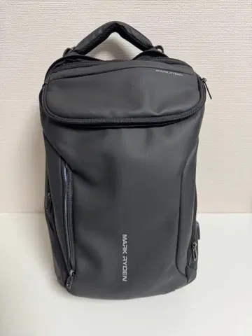 MARK RYDEN 블랙 비즈니스 백팩