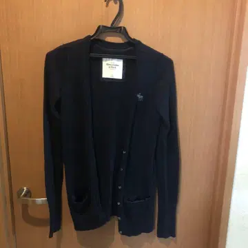 Abercrombie & Fitch 네이비 가디건 S