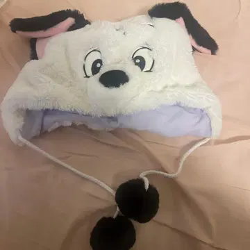 디즈니 팬캡 겨울용 101마리 강아지