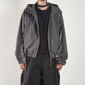 NVRFRGT Paneled Hooded Jacket